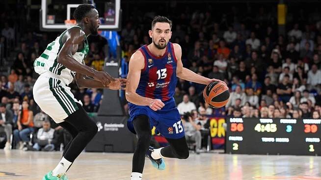 Barcelona porazila basketbalisty Panathinaikosu, Satoranský byl hráčem zápasu - Sport.cz