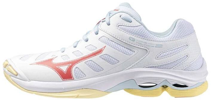 MIZUNO WAVE VOLTAGE 2(W) VOLEJBALOVÉ BOTY DÁMSKÉ - Bílá