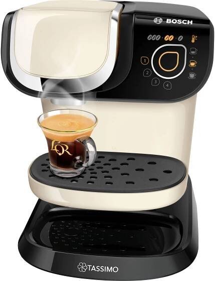 Bosch Haushalt TASSIMO MY WAY 2 TAS6507 kapslový kávovar, béžová, černá