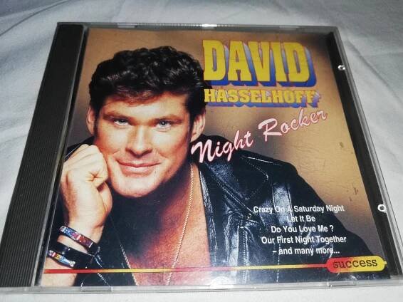 CD - DAVID HASSELHOFF - NIGHT ROCKER, CD JAKO NOVÉ!!!!!!!!!!!!!!!!!!!!