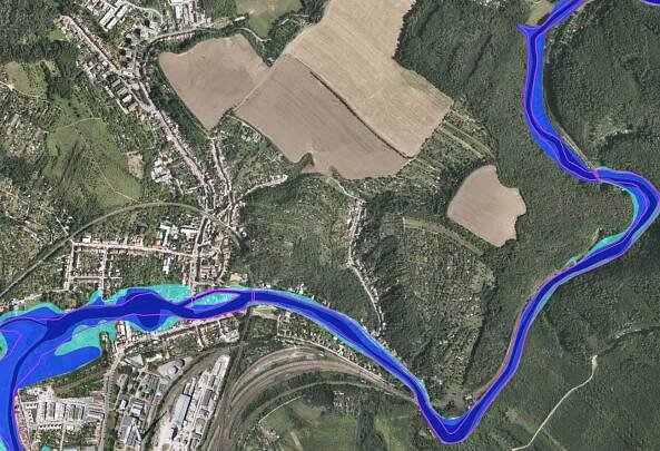 Povodňové mapy a záplavová území v ČR :: GisOnline.cz