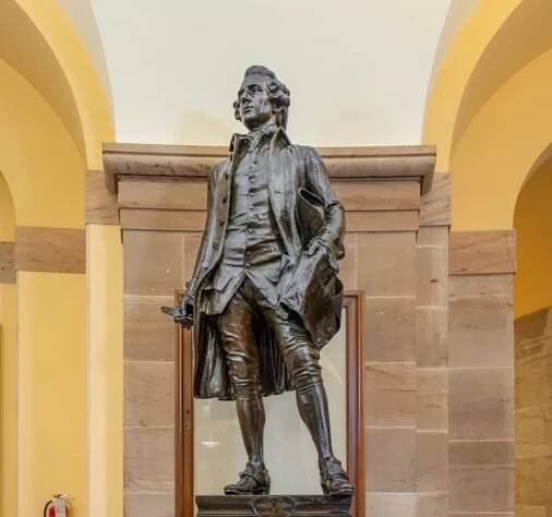 Charles Carroll Statue, U.S. Capitol for Maryland | AOC