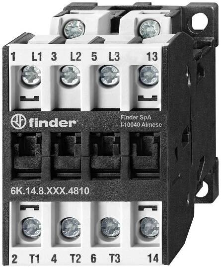 Finder 6K.14.8.230.4710 průmyslové relé 3 spínací kontakty, 1 rozpínací kontakt 4 kW 230 V/AC 10 A 1 ks