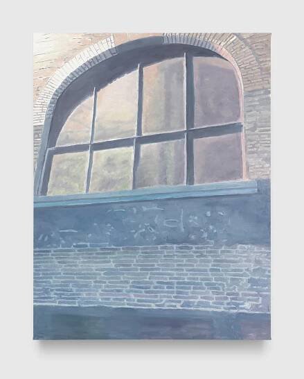 A painting by Luc Tuymans, titled Zoo, dated 2011.