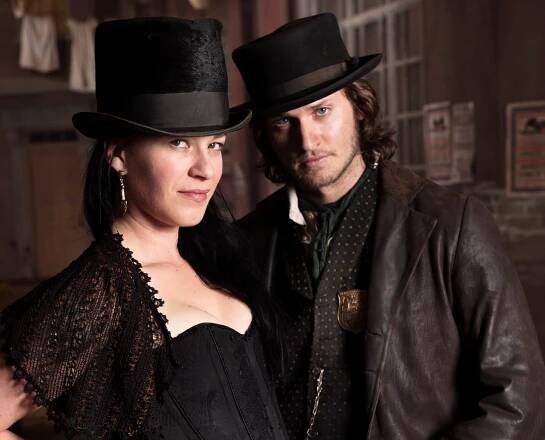 Franka Potente and Tom Weston-Jones in Copper (2012)