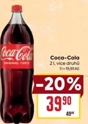 Billa Coca-Cola 2L nabídka
