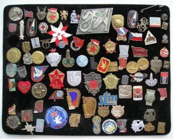 Sbírka odznaků - Odznaky, nášivky a medaile