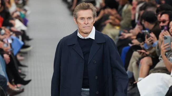 Willem Dafoe hits his final form: the Miu Miu overlord