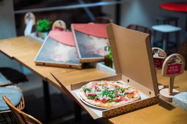 app brand logo Pizza print Web