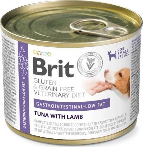 Brit VD Dog GF Gastrointestinal Low Fat 200 g