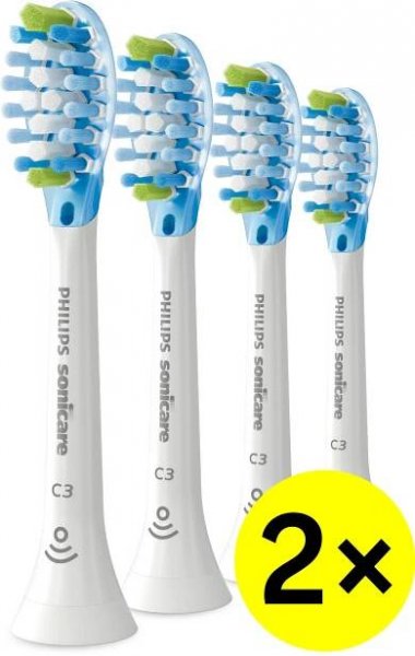 Philips Sonicare C3 Premium Plaque Defence HX9044/17 2x4 ks