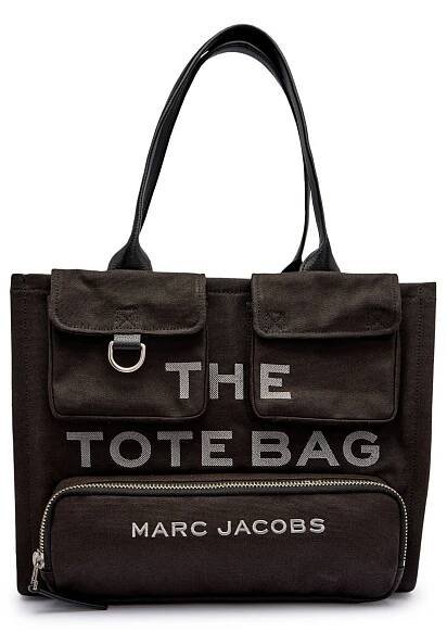 Kabelka shopper The Cargo Canvas Large Tote Bag Marc Jacobs | černá 2S4HTT005H03