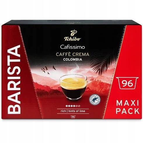 Tchibo Cafissimo Caffe Crema Colombia 96 kapslí Dovoz z Německa