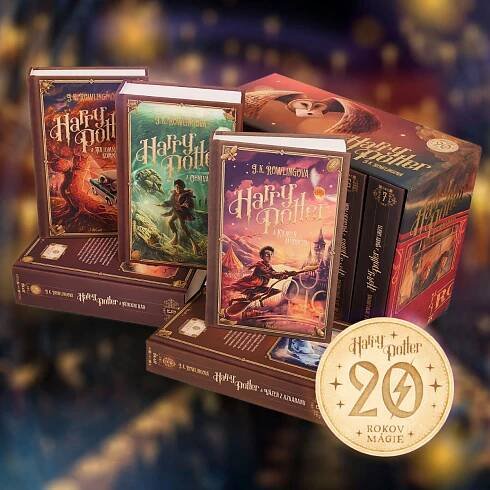 Harry Potter box 1 - 7: 20. výročie vydania (slovenské vydání)