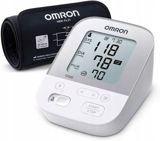 Pažní tlakoměr Omron M3 Comfort HEM-FL31 bílý