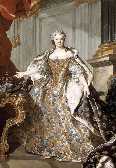 La Reine de France Marie Leczinska (1703-1768)