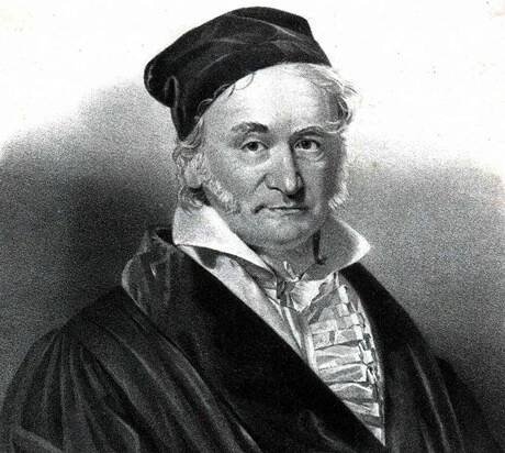 Johann Carl Friedrich Gauss (30. dubna 1777, Braunschweig - 23. února 1855, Göttingen). Slavný německý matematik a fyzik. 