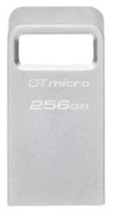 Kingston DataTraveler Micro/256GB/USB 3.2/USB-A/Stříbrná, DTMC3G2/256GB