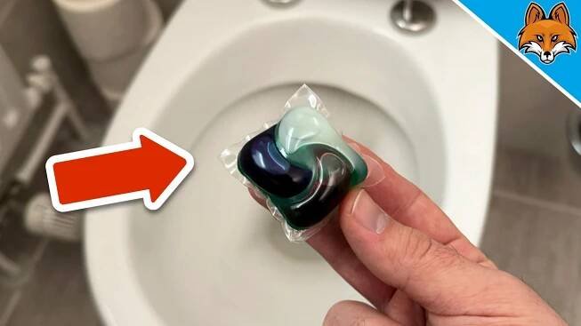 Throw a Laundry Pod into the Toilet and WATCH WHAT HAPPENS(Amazing)