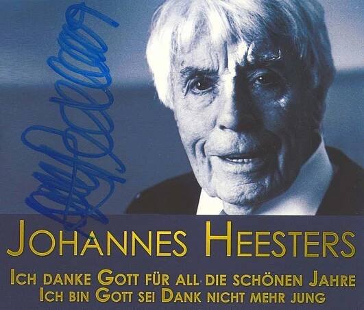 HEESTERS Johannes (1903 – 2011) – Ondřej Suchý