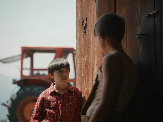 Lupo Barbiero and Cristiano Sassella in Osm Hor (2022)