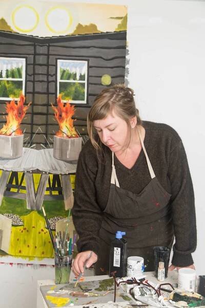 Artist Melissa Murray. Photo: Dina Kantor