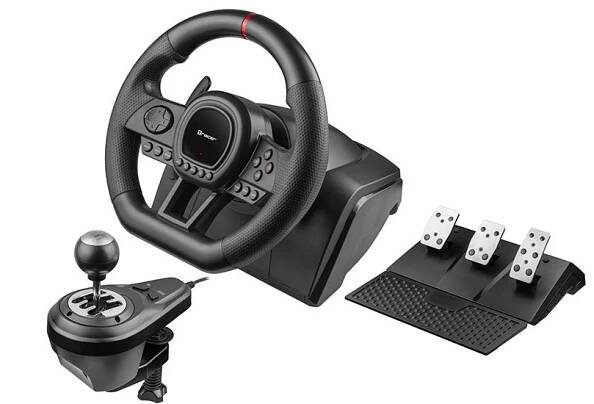Volant TRACER SimRacer Manual Gearbox 6 in 1, PC / PS4 / PS3 / Xone / X360 / SWITCH