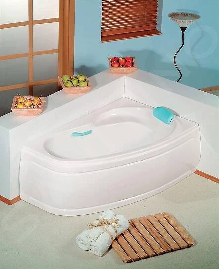 Polysan Vany - Asymetrická vana NAOS 170 L, 170x100x43 cm, levá, bílá 98111IIJ1 | Sanitino.cz