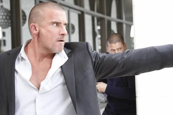 Útěk z vězení - Série 4 - Kovbojové a indiáni - Z filmu - Dominic Purcell, Wentworth Miller