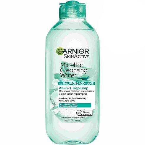 Hyaluronic Aloe Water Micellar Cleansing Water For Dehydrated Skin