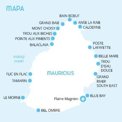 Mauricius mapa