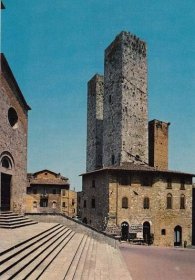 Itálie - SAN GIMIGNANO - věž Salvucci