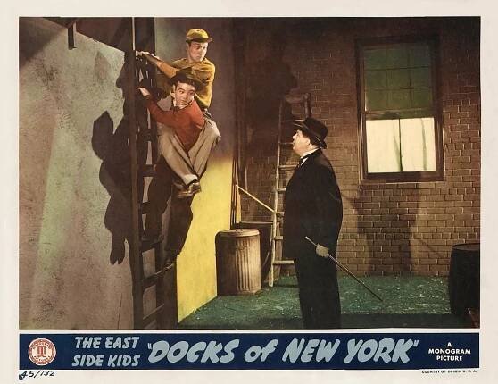 Docks of New York - Fotosky - Leo Gorcey, Huntz Hall