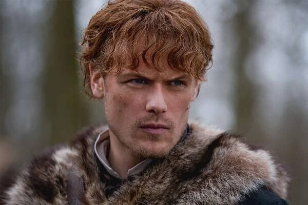 Sam Heughan in Outlander