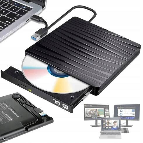 DVD EXTERNÍ JEDNOTKA DVD USB 3.0 CD DVD +/-RW REKORDÉR