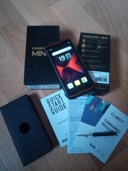 Mobilní telefon Cubot King Kong Mini 2 3GB/32GB Dual SIM Red