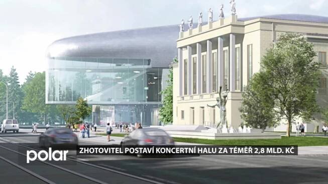 Ostrava vybrala firmu, která postaví koncertní halu. Jde o sdružení společností IMOS Brno a IPS Třinec