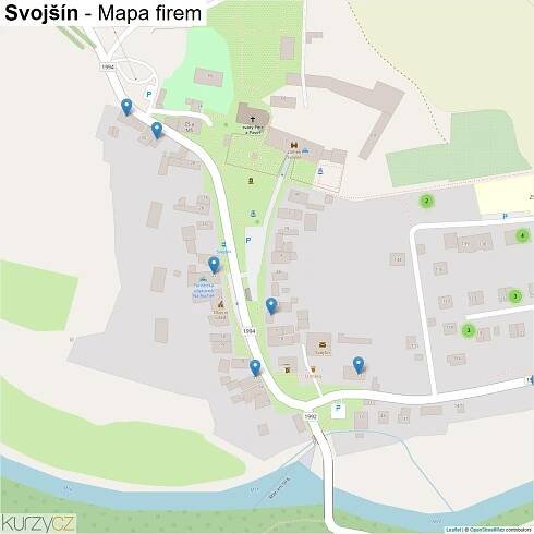 Svojšín - mapy | Kurzy.cz