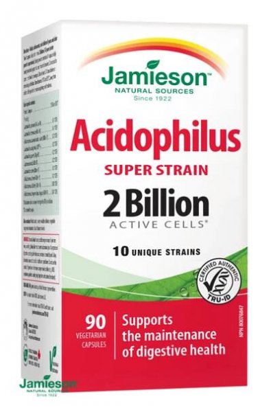 JAMIESON Acidophilus Super Strain cps.90