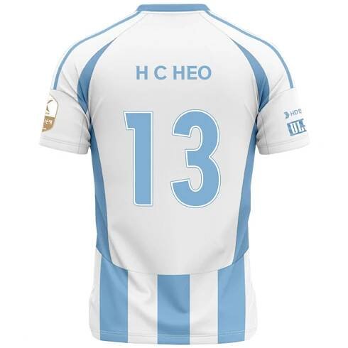 Pánské Myung-Jae Lee #13 Bílá Nebesky Modrá Daleko Hráčské Dresy 2025/26 Dres