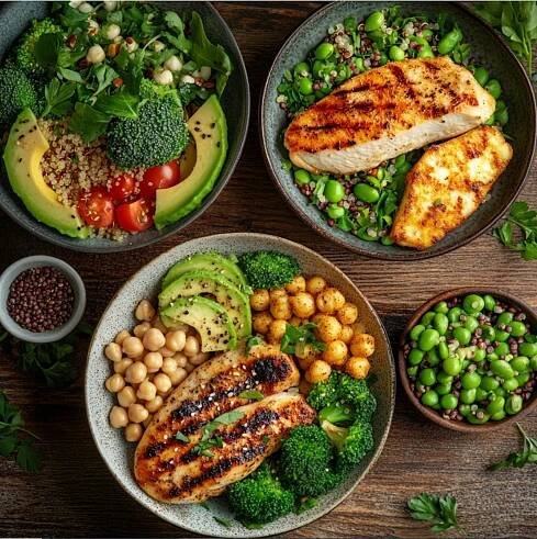 Die besten High-Protein Rezepte: Auch in Vegan und Vegetarisch, unsere Tipps für eine gesunde Ernährung