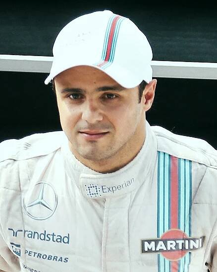 Soubor:Felipe Massa podium - 2014 Italian Grand Prix (02).jpg