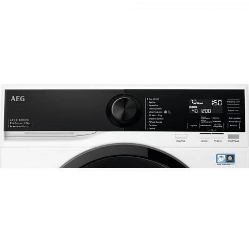Automatická předem plněná pračka AEG LSR6E27DC SLIM 7kg 1200 ot.