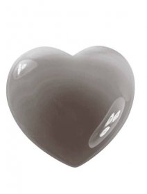 Achát - srdce - tromlovaný kámen 4 cm