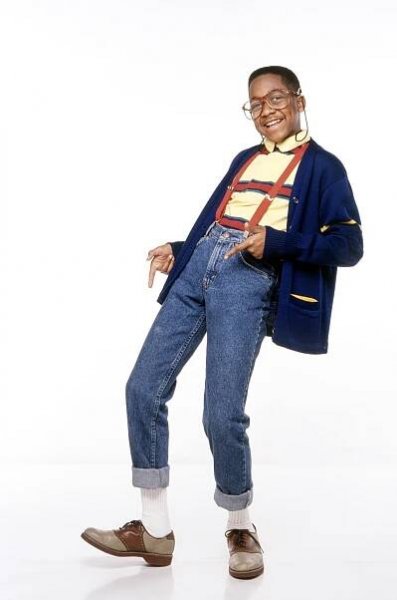 Jaleel White as Steve Urkel in "Family Matters"