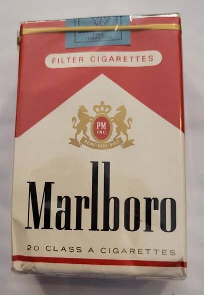 Starý cigarety Marlboro  - Sběratelství