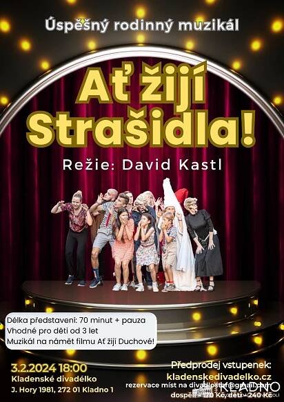 AŤ ŽIJÍ STRAŠIDLA – Muzikál na námět filmu Ať žijí Duchové!