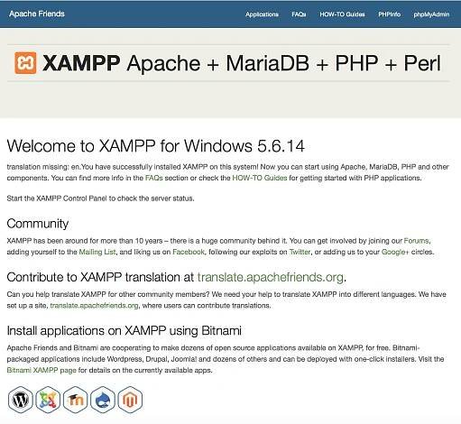 XAMPP FAQs for Windows