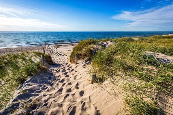 Strandaufgang am Darßer Ort