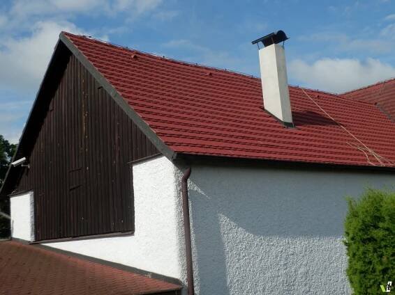 Výškové práce České Budějovice - Fotogalerie - Kategorie: MYTÍ STŘECH OD MECHU
